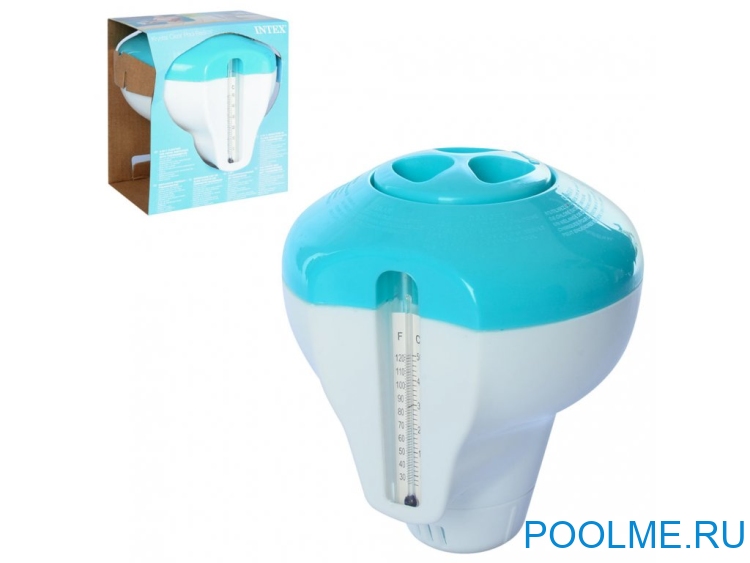 Поплавок-дозатор INTEX с термометром, артикул 29043 Поплавок-дозатор INTEX с термометром, артикул 29043