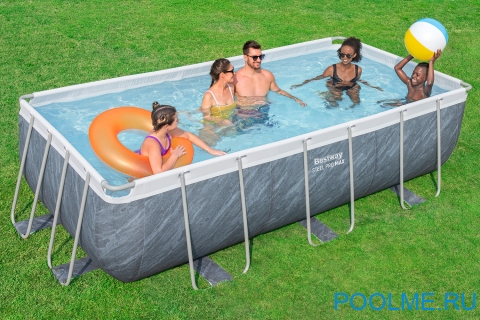 Каркасный бассейн Bestway 56721, размер 4.04 x 2.01 x 1.0 м