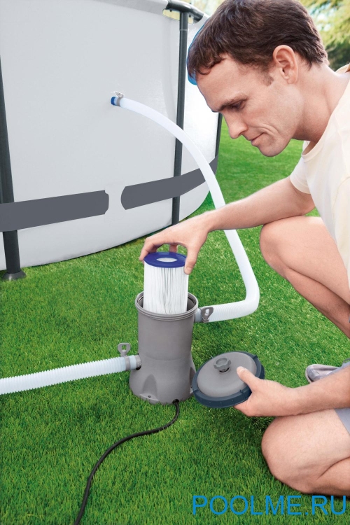 Картриджный фильтр Bestway 58383 - 2006 л/ч Картриджный фильтр Bestway 58383 - 2006 л/ч