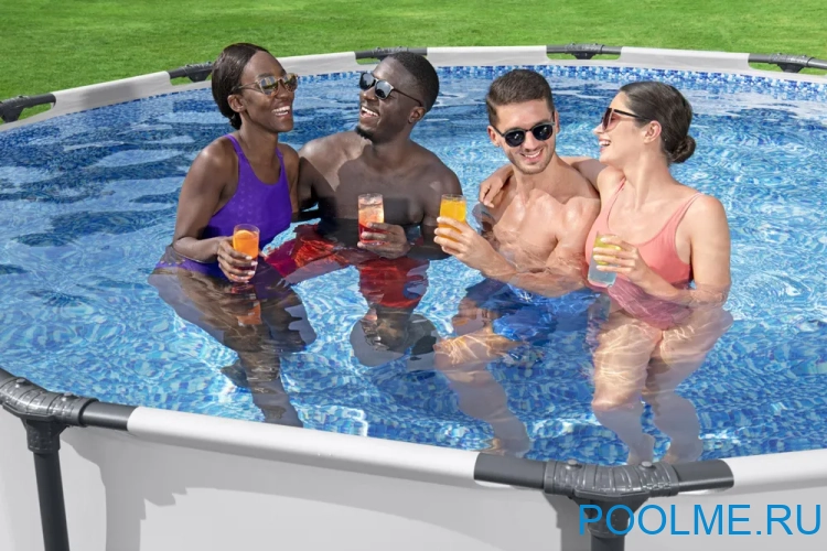 Бассейн Bestway 5618W, 396 x 122 см