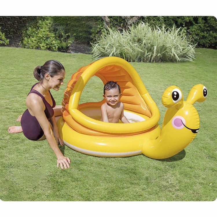 Детский бассейн INTEX "Улитка" 145 x 102 x 74 см, артикул 57124