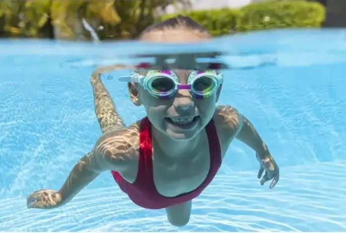 Очки для плавания Bestway Summer Swirl розовые для детей от 3 лет, артикул 21099-B
