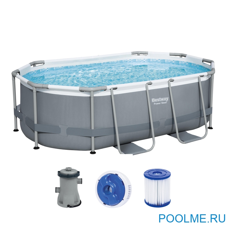 Каркасный бассейн Bestway 5614a, размер 3.05 x 2 x 0.84 м Каркасный бассейн Bestway 5614a, размер 3.05 x 2 x 0.84 м