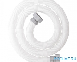 Шланг гофрированный Bestway 3.0 м с гайками, артикул 58368 Шланг гофрированный Bestway 3.0 м с гайками, артикул 58368