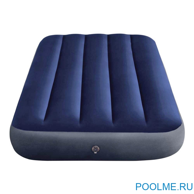 Кровать INTEX надувная 76 x 191 x 25 см, без насоса, артикул 64756 Кровать INTEX надувная 76 x 191 x 25 см, без насоса, артикул 64756