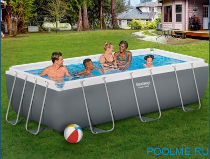 Каркасный бассейн Bestway 56442, размер 4.04 x 2.01 x 1.0 м Каркасный бассейн Bestway 56442, размер 4.04 x 2.01 x 1.0 м