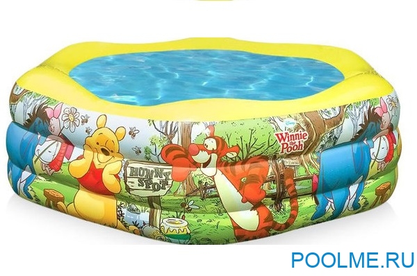 Детский бассейн INTEX "Винни пух" 191 x 178 x 61 см, артикул 57494 Детский бассейн INTEX "Винни пух" 191 x 178 x 61 см, артикул 57494