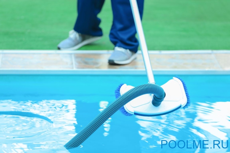 Донный пылесос Chemoform для бассейна круг 7.3 м, артикул 2730