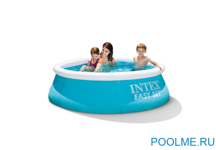 Надувной бассейн INTEX 28101 Easy Set, размер 183 x 51 см