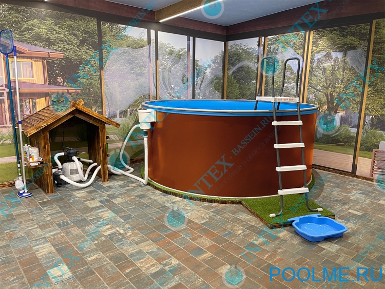 Запасная пленка к бассейну Larimar 2.44 x 1.4 м, артикул 5187776