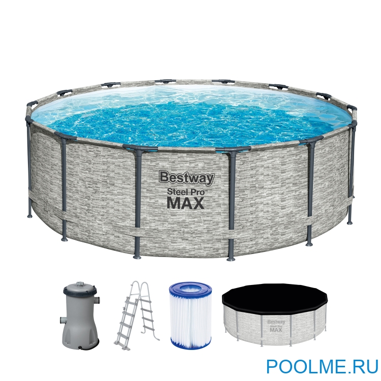 Каркасный бассейн Bestway 5619D, размер 4.27 x 1.22 м Каркасный бассейн Bestway 5619D, размер 4.27 x 1.22 м