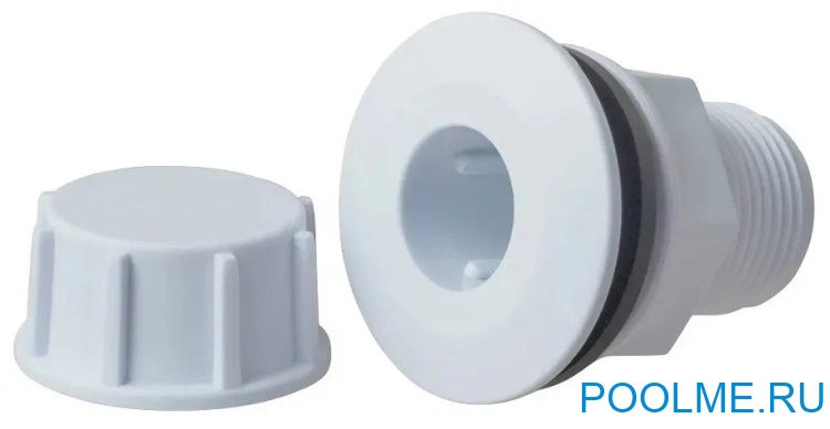 Врезка в ёмкость с заглушкой и прокладкой, арт. 020882 Врезка в ёмкость с заглушкой и прокладкой, арт. 020882