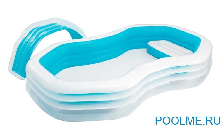 Детский бассейн INTEX "Водопад" 310 x 188 x 130 см, артикул 57198 Детский бассейн INTEX "Водопад" 310 x 188 x 130 см, артикул 57198