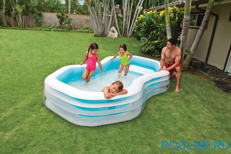 Детский бассейн INTEX "Водопад" 310 x 188 x 130 см, артикул 57198 Детский бассейн INTEX "Водопад" 310 x 188 x 130 см, артикул 57198