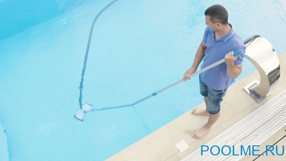 Донный пылесос Chemoform для бассейна овал 10 - 5.5 м, артикул 210550