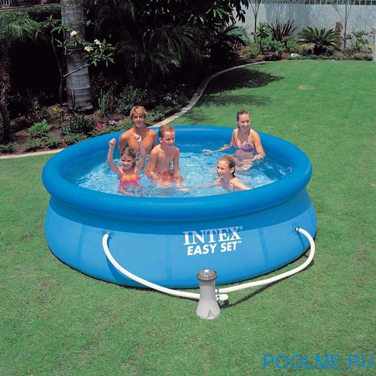 Надувной бассейн INTEX 28122 Easy Set, размер 305 x 76 см