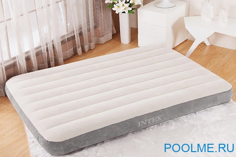 Кровать INTEX надувная 99 x 191 x 25 см без насоса, артикул 64101