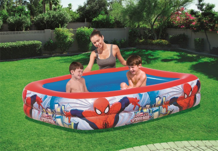 Детский надувной бассейн Bestway 201 x 150 x 51 см "Spider-Man", артикул 98011