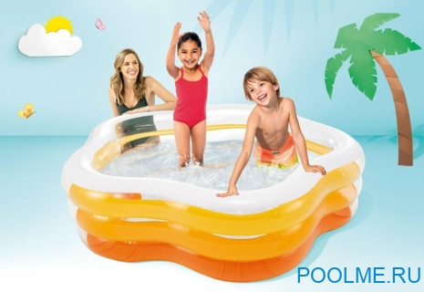 Детский бассейн INTEX &quot;Звезда&quot; 185 x 180 x 53 см, артикул 56495