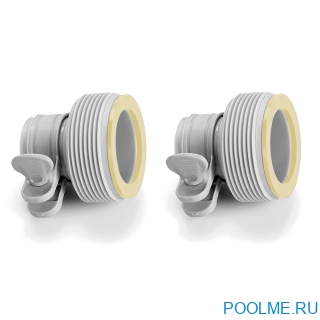 Переходник &quot;В&quot; для шлангов INTEX 32 мм на 38 мм (2 шт), артикул 29061