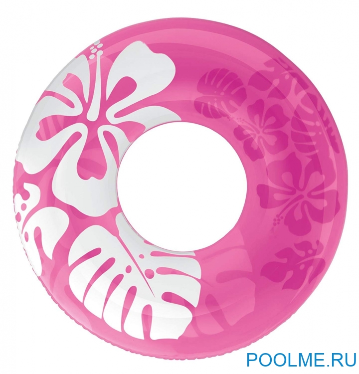 Надувной круг INTEX "Перламутр" розовый 91 см, артикул 59251-R Надувной круг INTEX "Перламутр" розовый 91 см, артикул 59251-R