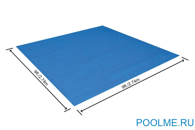 Подстилка Bestway для бассейна 2.44 м, артикул 58000 Подстилка Bestway для бассейна 2.44 м, артикул 58000