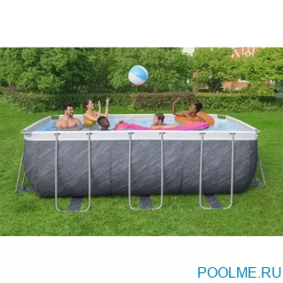 Каркасный бассейн Bestway 56722, размер 4.12 x 2.01 x 1.22 м