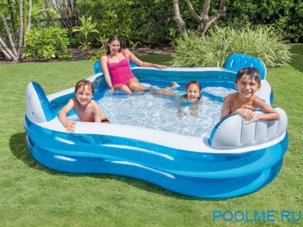 Детский бассейн INTEX &quot;Идиллия&quot; 229 x 229 x 66 см, артикул 56475