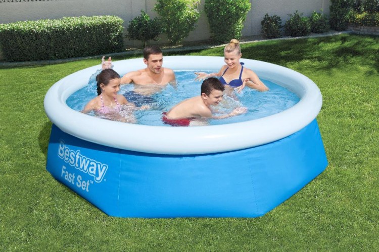 Надувной бассейн Bestway Fast Set 2.44 x 0.66 м, артикул 57265