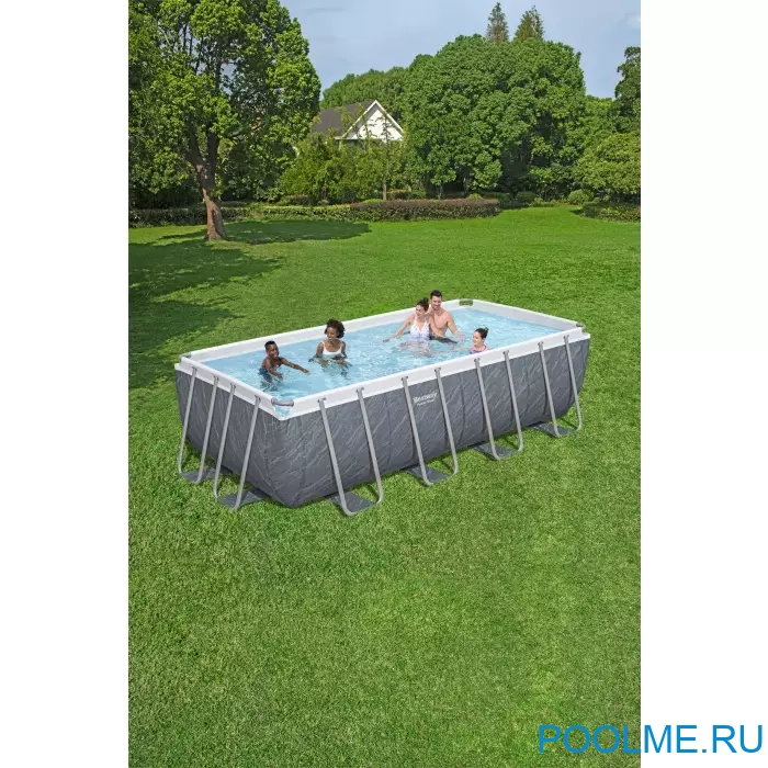 Каркасный бассейн Bestway 56996, размер 4.88 x 2.44 x 1.22 м