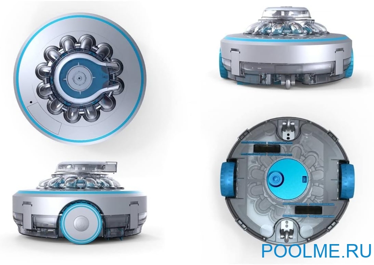Беспроводной робот-пылесос Poolstar Aquajack 600