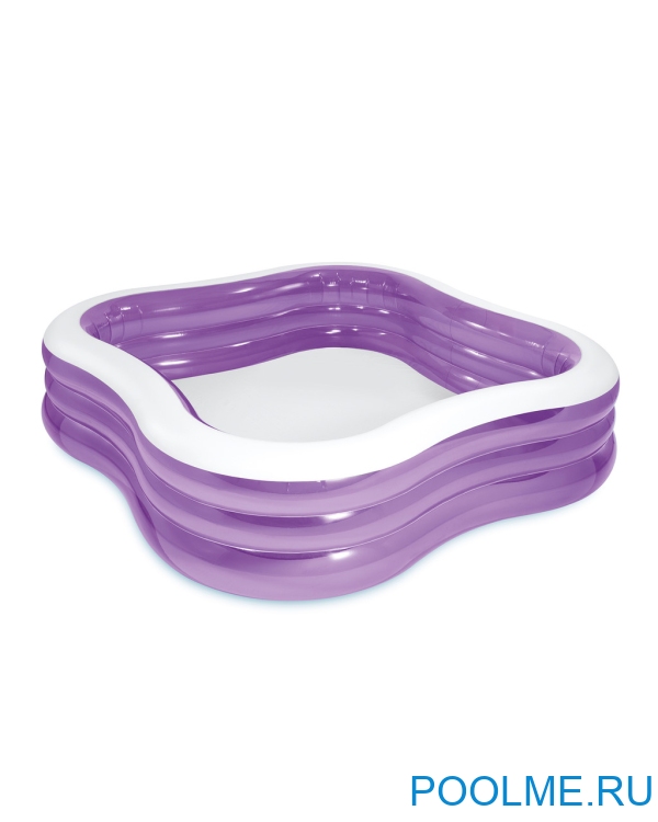 Детский бассейн INTEX "Сиреневая звезда" 2.29 x 2.29 x 0.56 м, артикул 57495