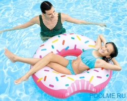 Надувной круг INTEX "Пончик" 107 см, артикул 56265 Надувной круг INTEX "Пончик" 107 см, артикул 56265
