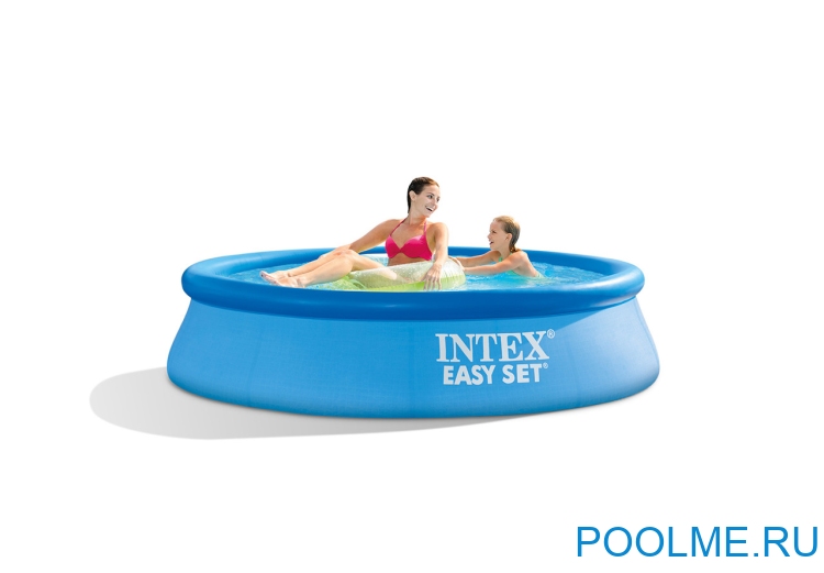 Надувной бассейн INTEX 28106 Easy Set, размер 244 x 61 см