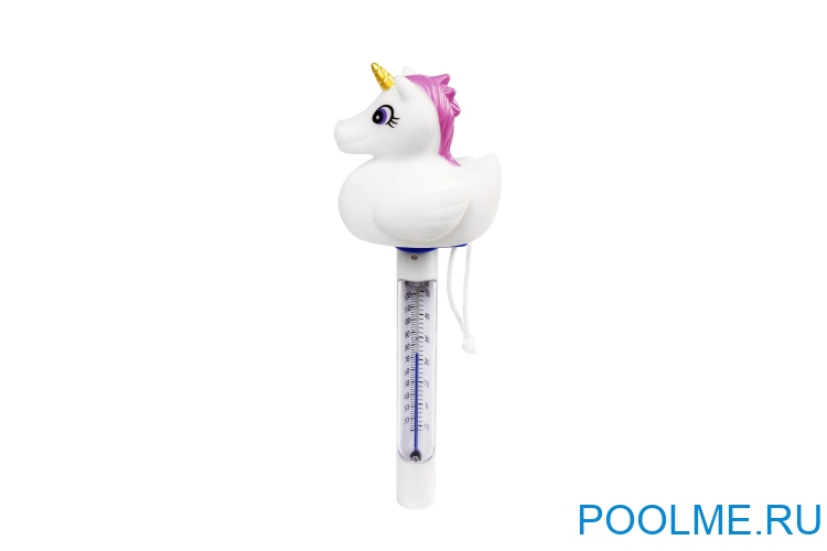 Плавающий термометр для бассейна Bestway Flowclear "Единорог", артикул 58595-U