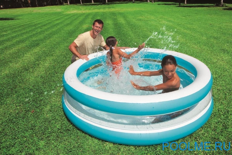 Детский бассейн INTEX &quot;Линза&quot; 203 x 51 см, артикул 57489