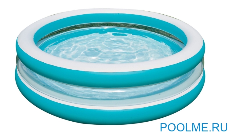 Детский бассейн INTEX &quot;Линза&quot; 203 x 51 см, артикул 57489