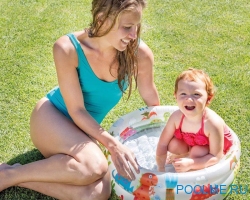 Детский бассейн INTEX "Динозавр" 61 х 22 см, артикул 57106 Детский бассейн INTEX "Динозавр" 61 х 22 см, артикул 57106