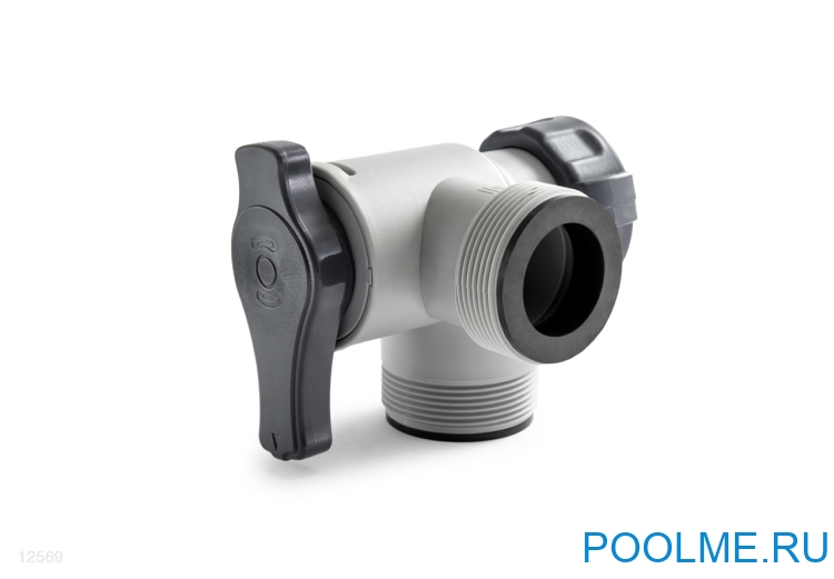 Перепускной клапан (байпас) INTEX 38 мм, артикул 12569 Перепускной клапан (байпас) INTEX 38 мм, артикул 12569