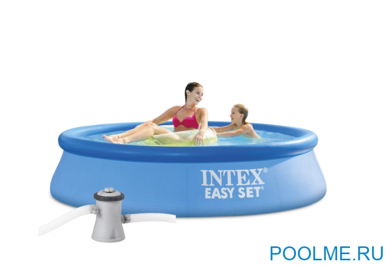 Надувной бассейн INTEX 28108 Easy Set, размер 244 х 61 см