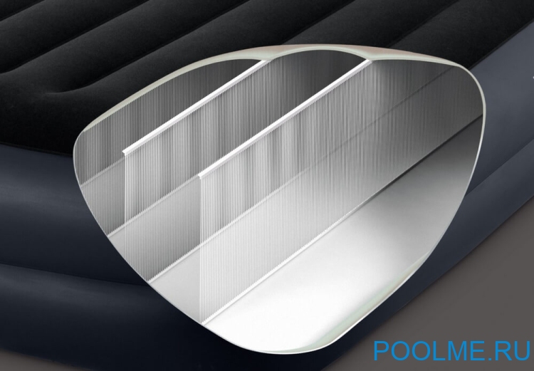 Кровать INTEX надувная 99 x 191 x 42 см, встроенный насос 220V, артикул 64122