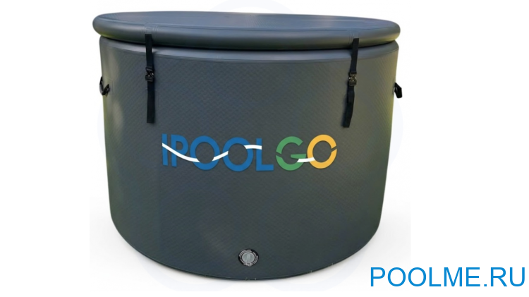 Надувная прочная SUP крышка D3.7 м для бассейна IPOOLGO