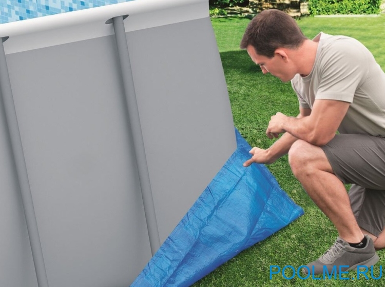 Подстилка Bestway для бассейнов до 4.50 x 2.20, артикул 58264 Подстилка Bestway для бассейнов до 4.50 x 2.20, артикул 58264