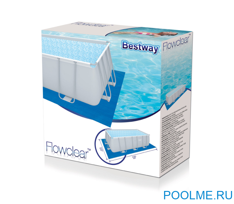 Подстилка Bestway для бассейнов до 4.50 x 2.20, артикул 58264 Подстилка Bestway для бассейнов до 4.50 x 2.20, артикул 58264
