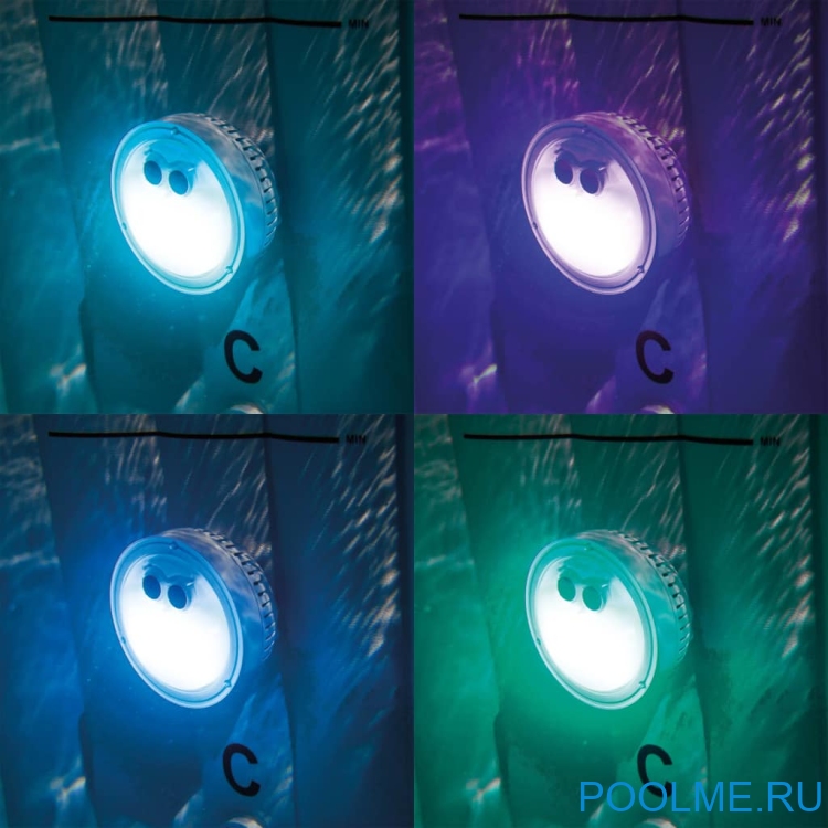Подсветка INTEX для СПА джакузи на батарейках, артикул 28503 Подсветка INTEX для СПА джакузи на батарейках, артикул 28503