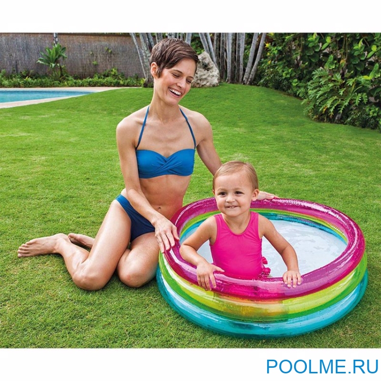 Детский бассейн INTEX "Малыш" 86 x 25 см, артикул 57104