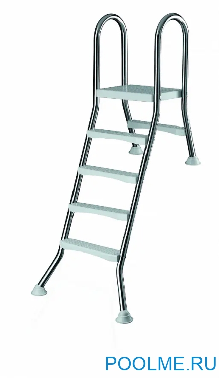 Лестница Mayer Schwimmbad для частично углубленных бассейнов, 1+4 ступени, 5524 Лестница Mayer Schwimmbad для частично углубленных бассейнов, 1+4 ступени, 5524