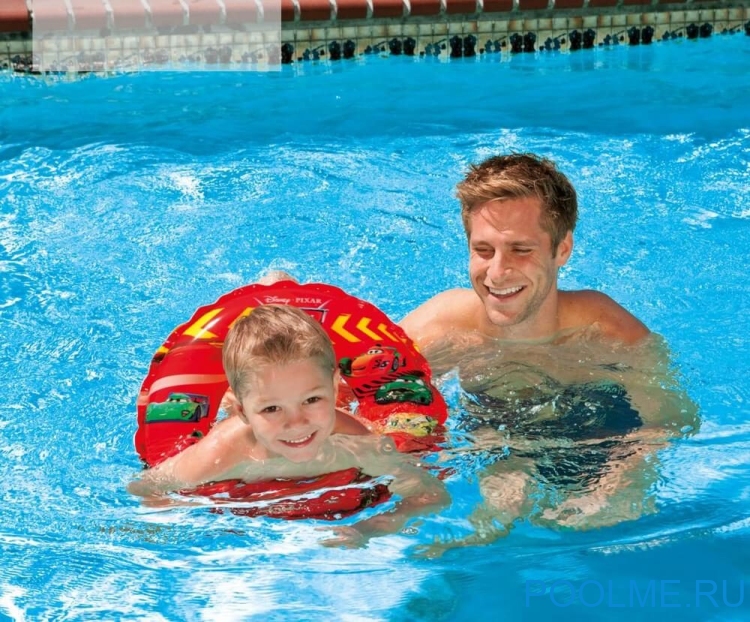 Надувной круг INTEX &quot;Тачки&quot; 51 см, артикул 58260