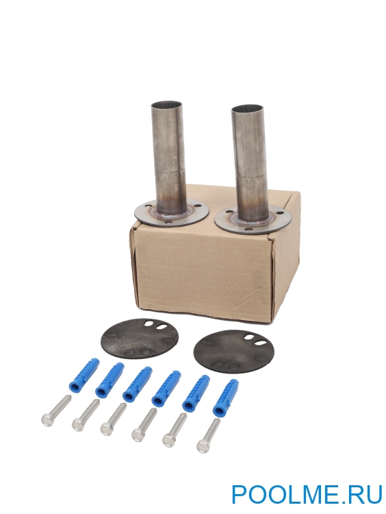 Лестница двухсторонняя Mayer Schwimmbad, 4+4 ступени, AISI-304 – артикул 5521