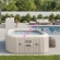 Надувная джакузи INTEX PureSpa Chevron Deluxe - 4 места, артикул 28446